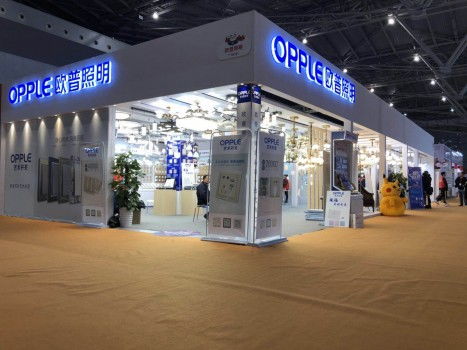 歐普照明驚艷亮相華夏家博會(huì)，攜手家居紡織品共筑一站式理想生活